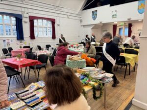 12 24 Christmas Coffee Fundraiser Morning in the Village Hall