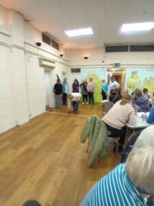 Spithead WIs Kurling and Kupcake evening