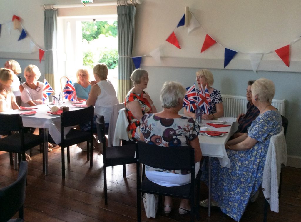 Catching up with friends