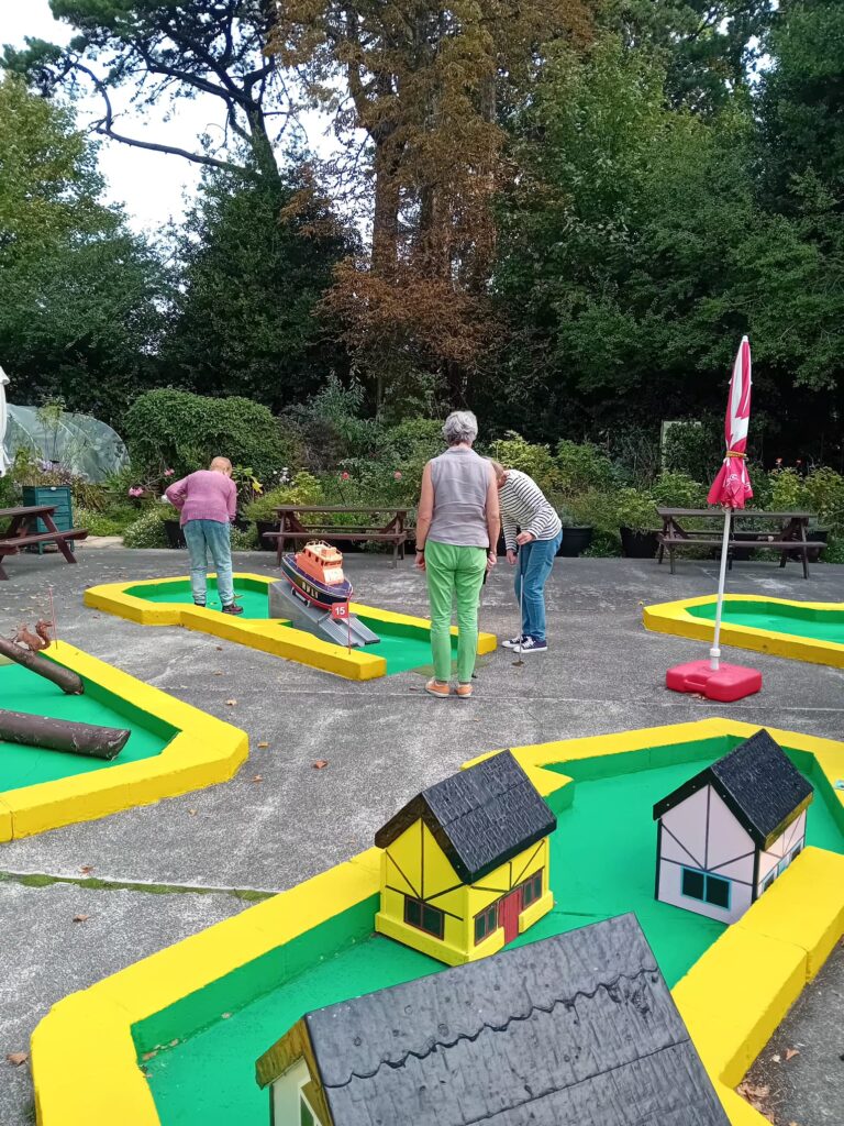 Crazy golf